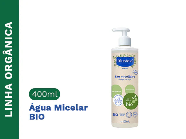 Água Micelar Sem Enxágue BIO Orgânico Certificado