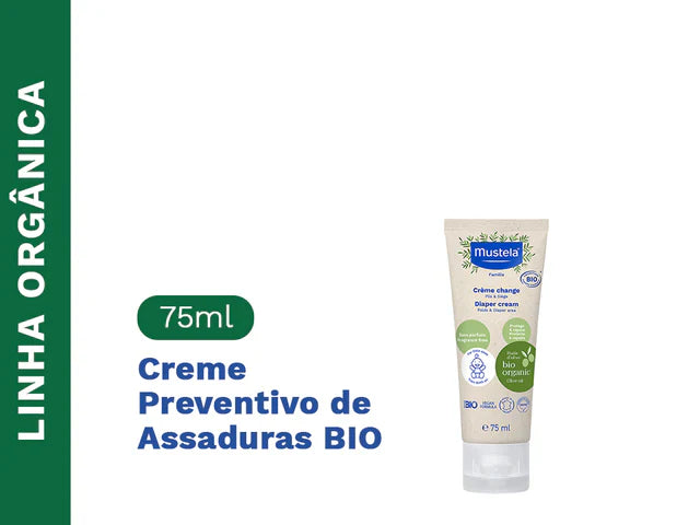 Creme Preventivo de Assaduras BIO Orgânico Certificado