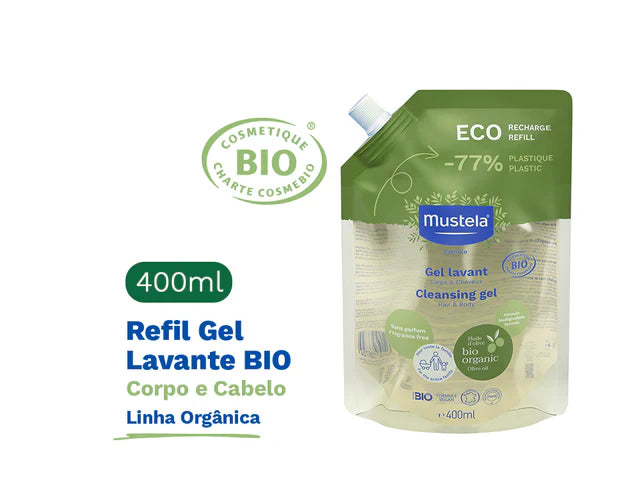 Refil Gel Lavante BIO Orgânico Certificado