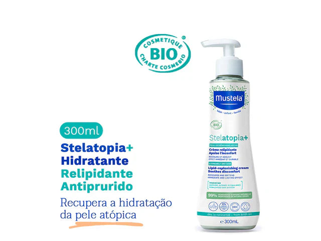 Stelatopia+ Hidratante Relipidante Antiprurido Orgânico Certificado